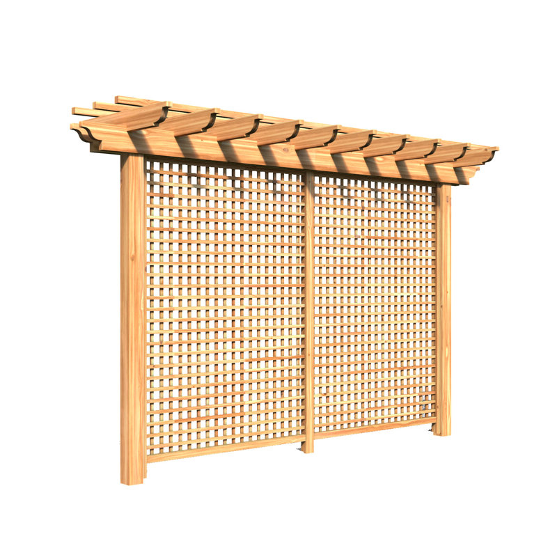 Solid Wood Pergola, 14 ft. W x 4 ft. D