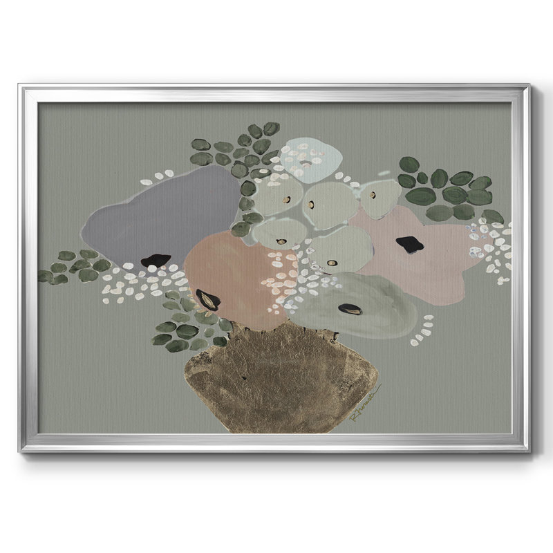 You Are On My Mind, reproduction d'art sur toile, H 14 po x l 20 po x P 1,5 po, Argent