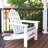 POLYWOOD Cape Cod Trex Outdoor Plastic Folding Adirondack Chair with Ottoman-16839299