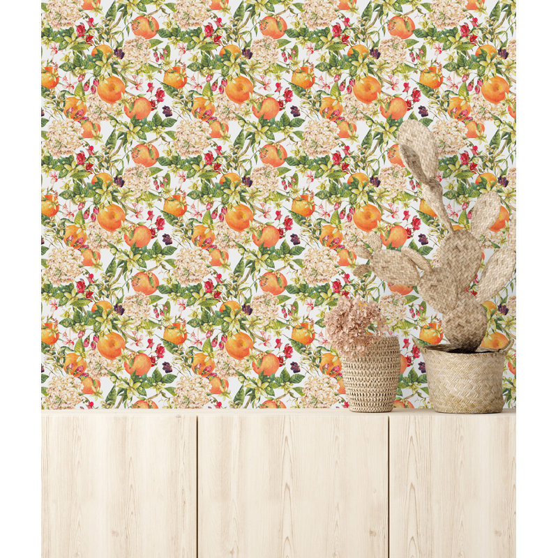 Floral Tile, 18.75" W x 25" L, Paper