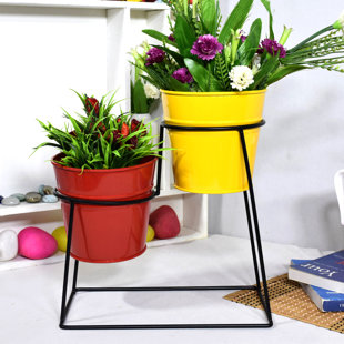 Handmade Metal Pot Planter