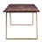 Brooklawn Solid Wood Top Metal Base Dining Table-2032738186-2032738187-2032854776