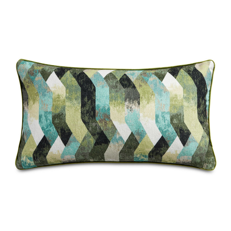 Marion Velvet Rectangular Pillow Cover & Insert, Seagrass