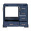 【Meuble-lavabo non inclus, meuble-lavabo de base seulement Van Meuble-lavabo traditionnel de 36 po-105502036