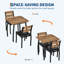 Dining Table with Iron Base