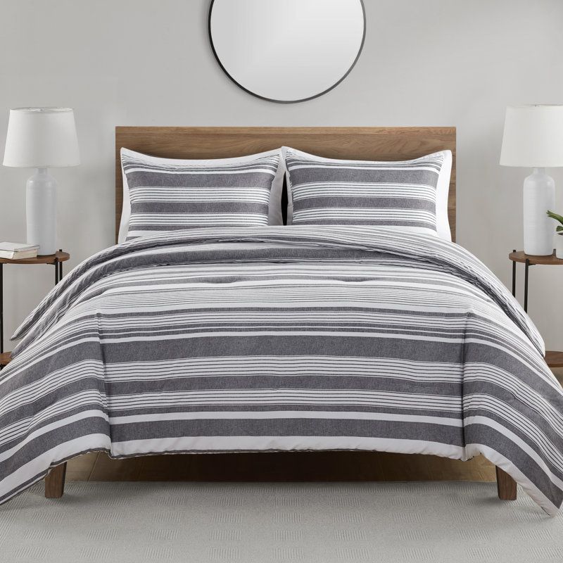 Microfiber Plaid Sheet Set, King