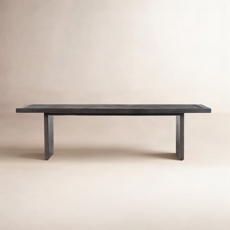 Foster Nemo 94" Dining Table, Worn Black