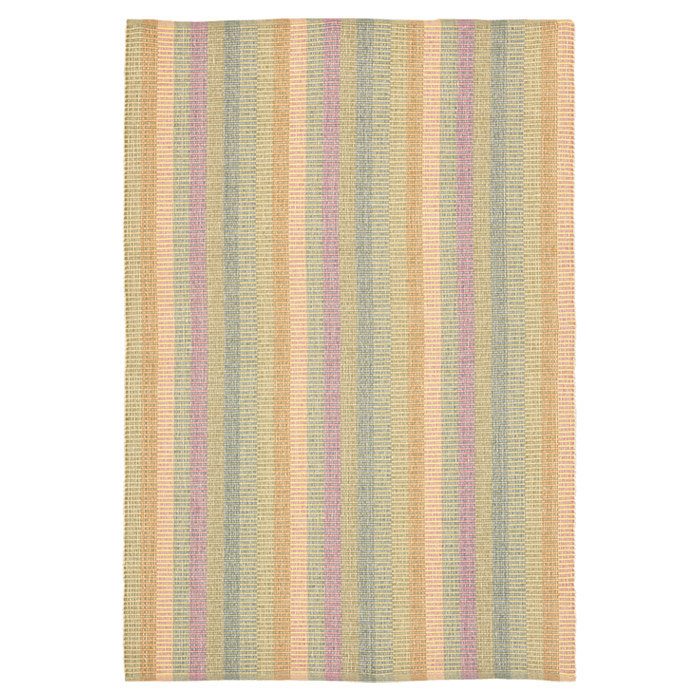 Tapis rayé en coton Penfield, Rectangle 3 pi x 5 pi