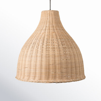 Delmira Rattan Pendant Light