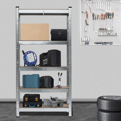 90 cm W Steel Shelving Unit