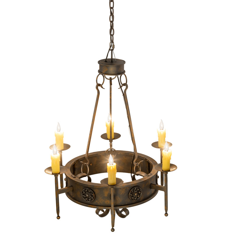 Pedican 6 - Light Chandelier