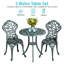 color  All Weather Table Set Antique Aluminium Bistro Dining Set-249208700