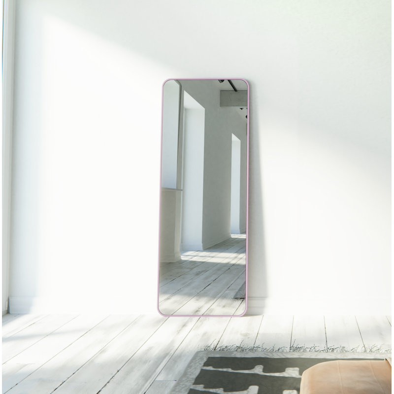 Modern & Contemporay Full Length Mirror, Pink