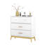 Armoire de rangement à 3 tiroirs de style nordique