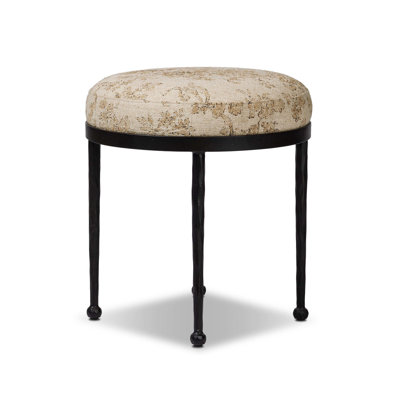 Rua Accent Stool-Crete Pebble