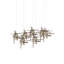 Tura 7-Light Glass Rectangular Pendant-71882328-71882329-79320072
