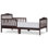 Lit classique en bois massif pour tout-petit