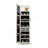 Freestanding 360°Swivel Jewelry Cabinet With Full Length Mirror-133793723