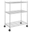 Secil 35cm W Metal Storage Rack with Wheels-127496386