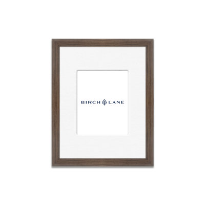 Wood Picture Frame with Mat