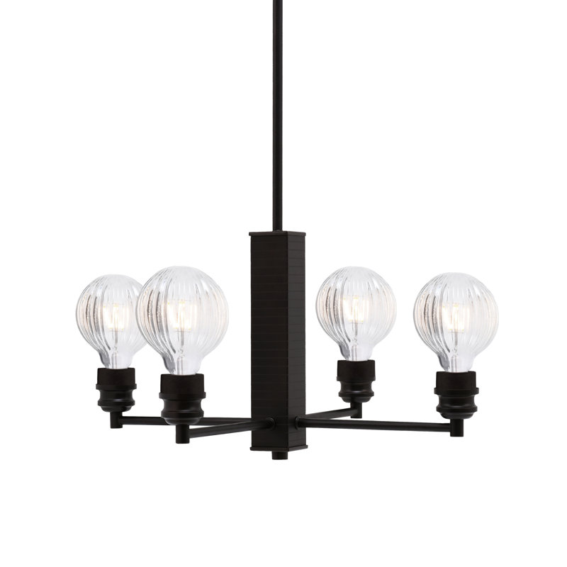 Edge 4 - Light Dimmable Geometric Chandelier