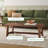 Modern Farmhouse Rustic Solid Wood 48" Rectangular Coffee Table-1535124716