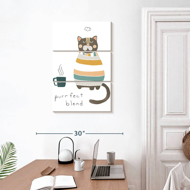 Brampt Coffee Cats I, H 32 po x l 20 po