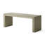 Banc en acacia, bancs, banc d'entrée, banc de salle à manger, banc en bois