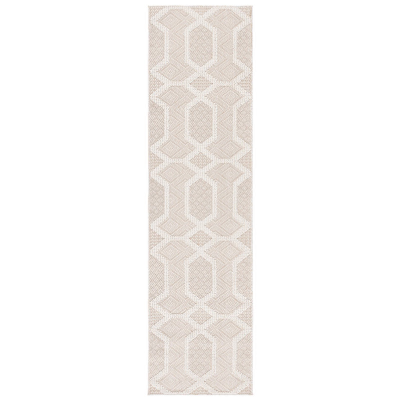 Global Performance Geometric Rug, Runner 2'2" x 8'