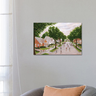 The Old Neighborhood by Jim Williams - Wrapped Canvas Painting