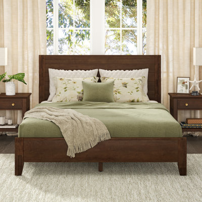 Dajon Solid Wood Platform Bed