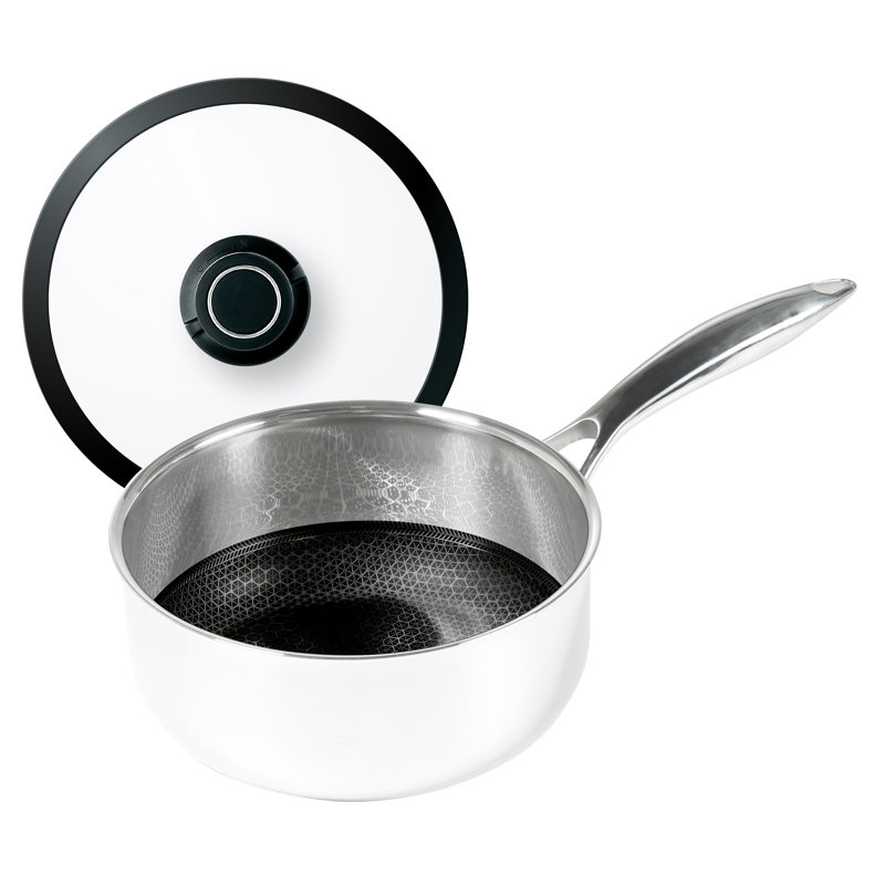 Casserole à couvercle rapide hybride Black Cube, 2,5 litres