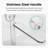 44"-48"W*72" H Semi-Frameless Double Sliding Shower Door, Bypass Shower Door, 1/4" (6Mm) Thick SGCC Tempered Glass Door-121415766
