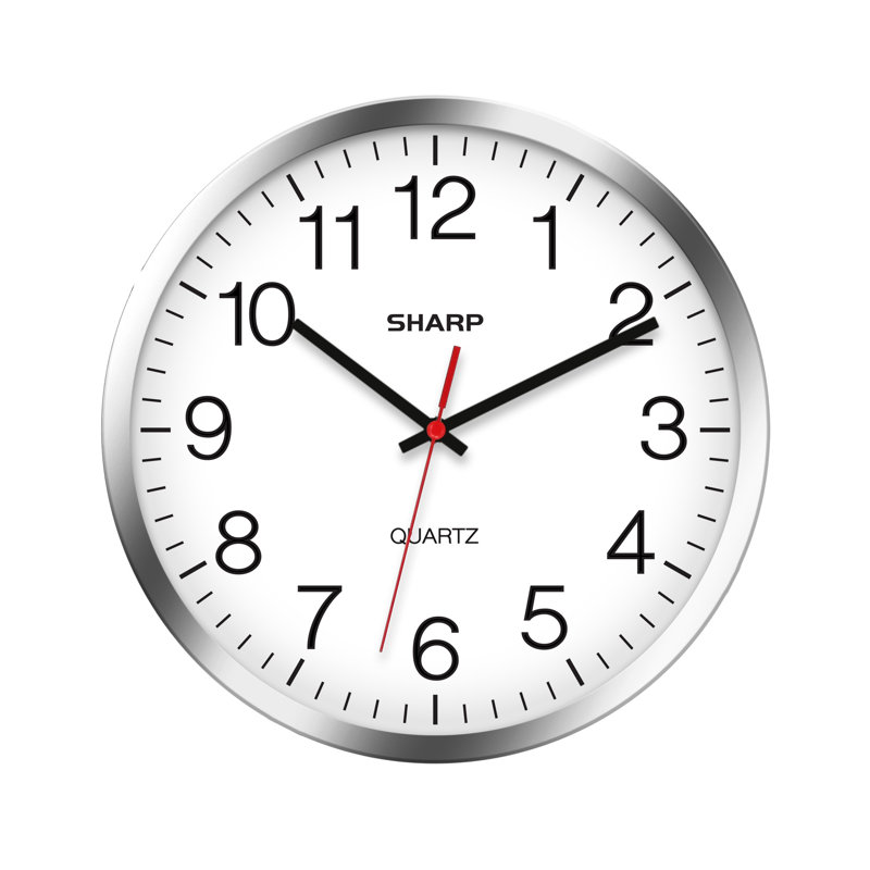 Sharp Wall Clock
