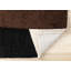 Tapis géométrique à motif géométrique noir et orange pour le salon-706740459