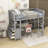 Gamel Kids Twin Loft Bed with Drawers-97570970