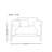 Small - apt White Living Sofa