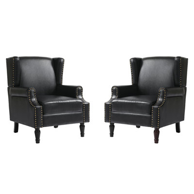 74.4 Cm Wide Wingback Chair
