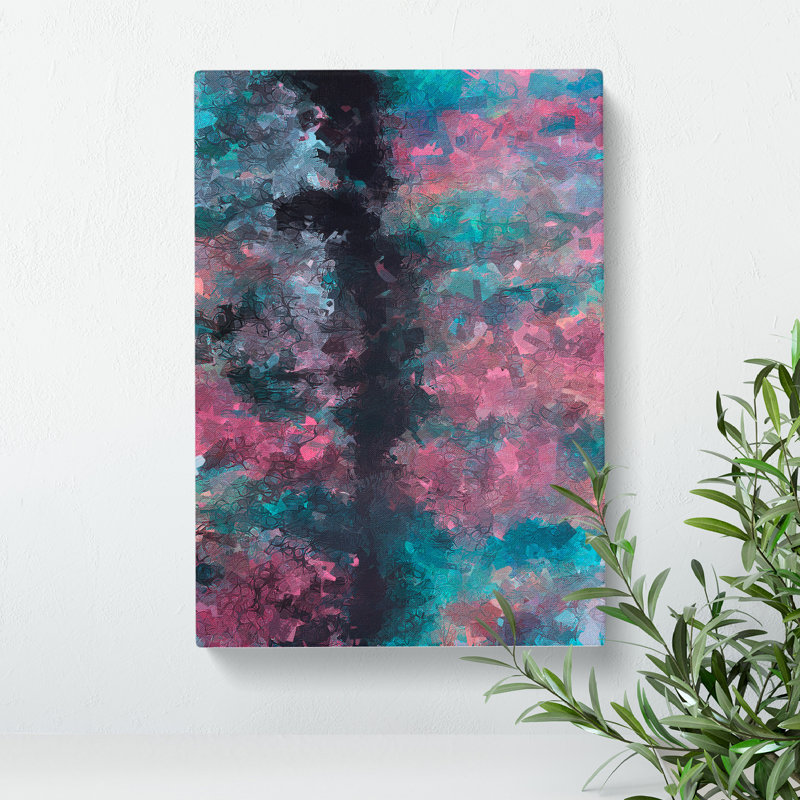Butterfly Wing Abstract - Wrapped Canvas, 50cm H x 35cm W x 3cm D