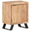 Jamya 40cm W Steel Bedside Table