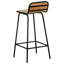 Colletti Counter Stool with Metal Frame