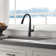 3 Spray Patterns Single Handle Pull Down Sprayer Kitchen Faucet