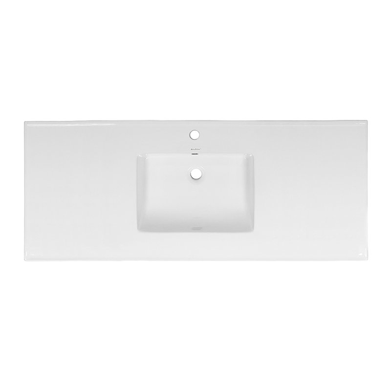 Plateau de meuble-lavabo simple 49 po Voltaire