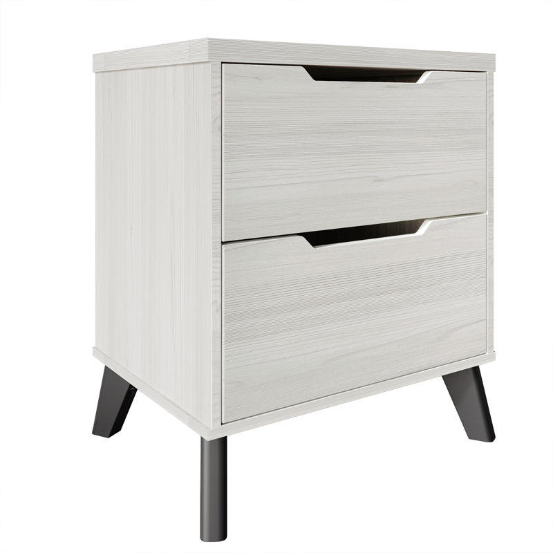 Ihor 21.65'' W Nightstand, Light Gray
