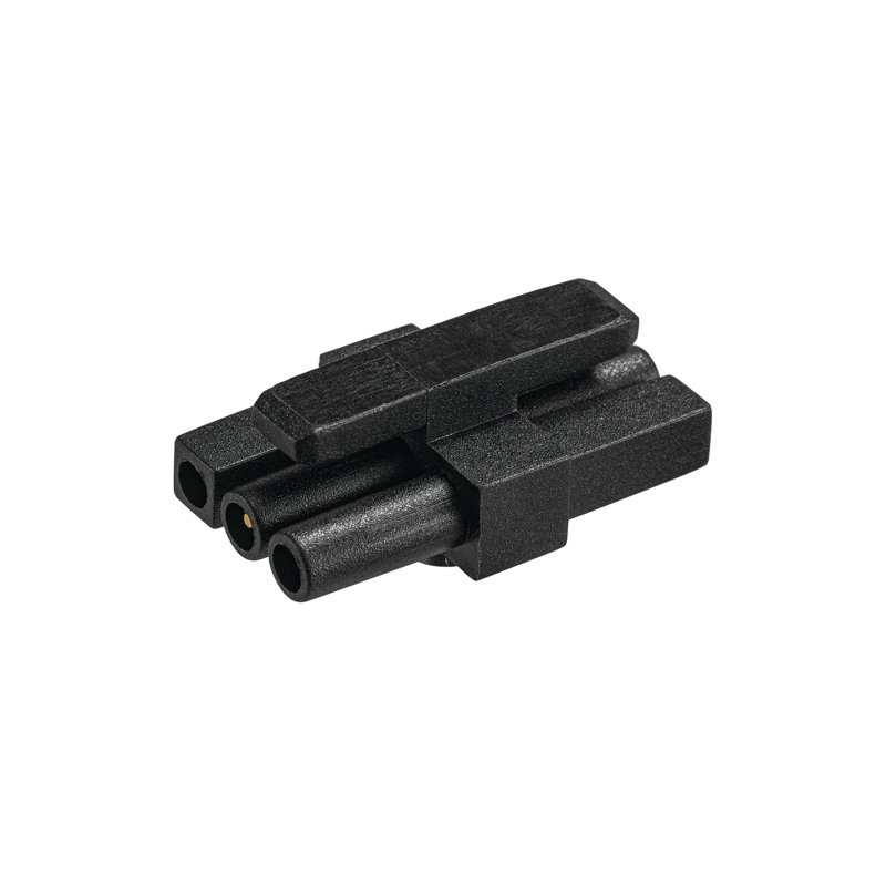 Accessoire de luminaire sous-armoire Arza Select, connecteur de bout en bout, noir, 1,02 po, Noir