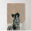 Bonjour Zebra Wrapped Canvas Painting-889682411