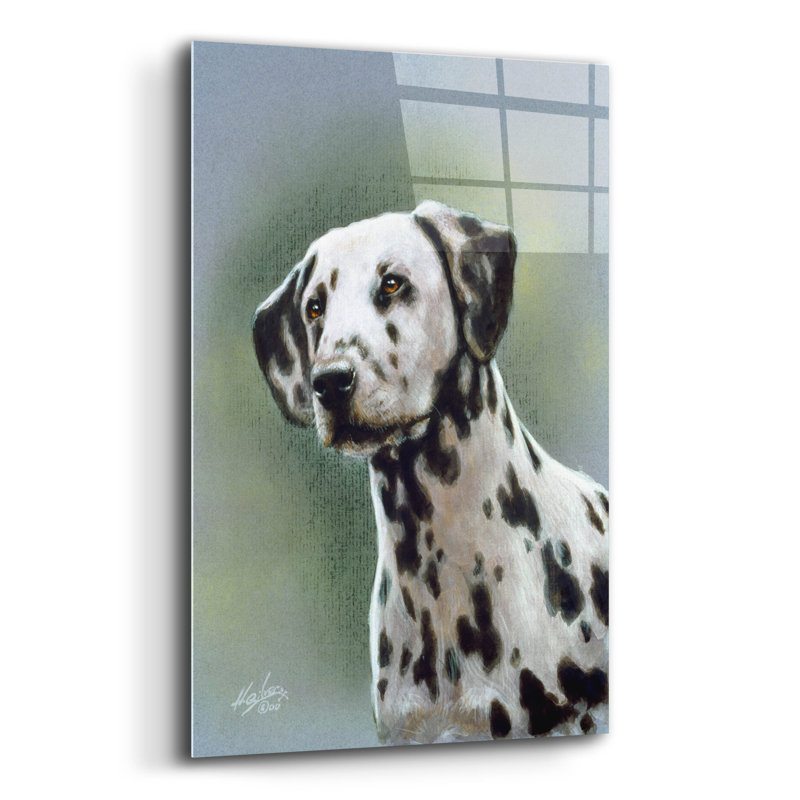 «Puppy Eyes Dalmatian» par John Silver, H 24 po x l 16 po x P 0,2 po