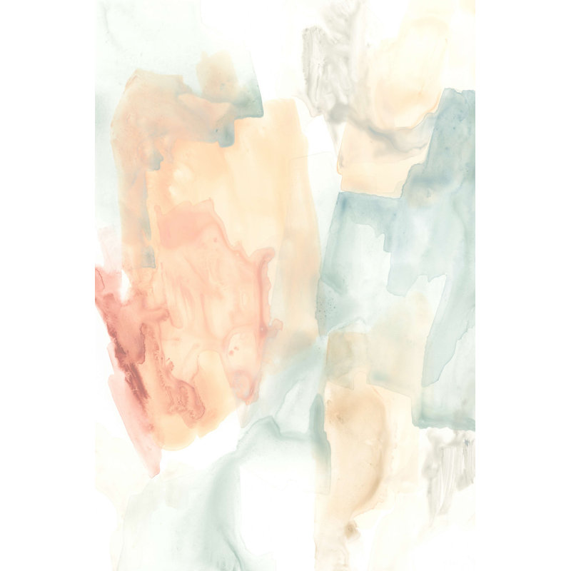 «Structure liquide I» par June Erica Vess - reproduction sur toile tendue, H 18 po x l 12 po x P 1,25 po