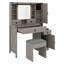 Meuble-lavabo avec miroir coulissant et lumières-663718521