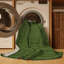 Tapis vert uni lavable à la machine-743487090